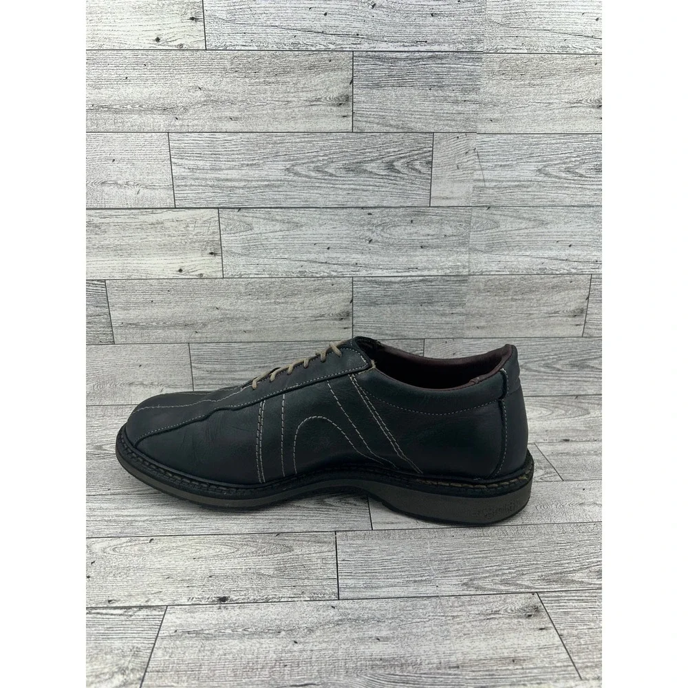 Allen Edmonds Mens Black Leather Lace Up Oxford Dress‎ Shoes Size 8.5 E 44203A